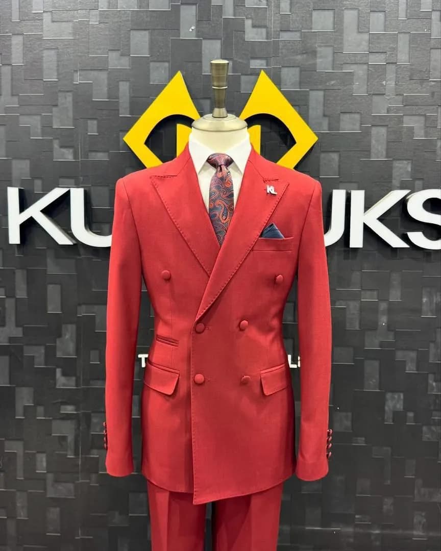 Costume Croisé d'affaires