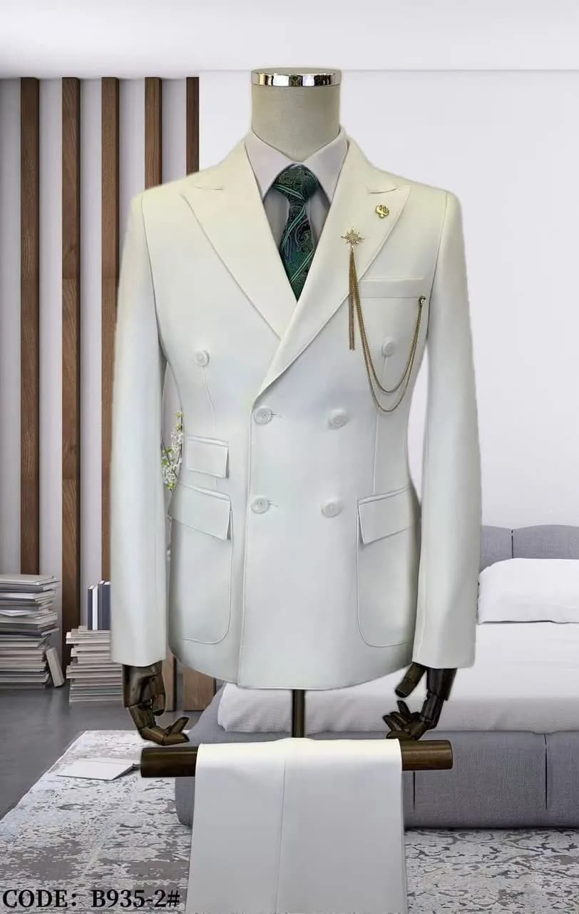 Costume Croisé d'affaires