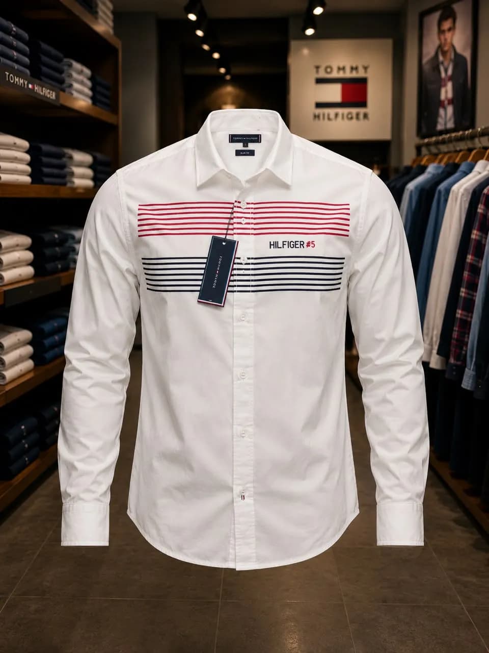 Chemise manches longues
