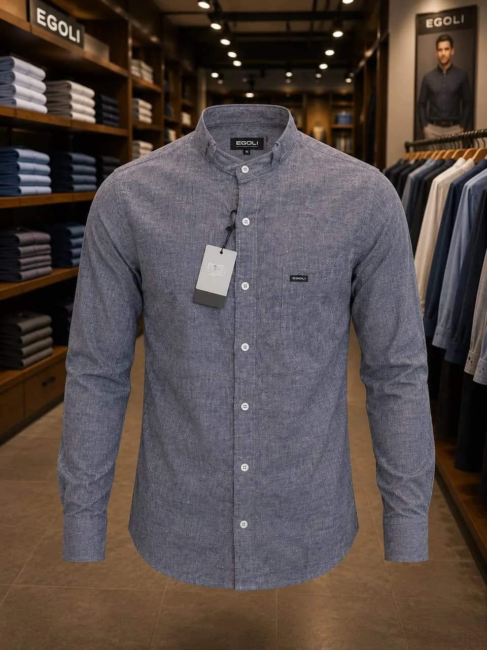Chemise manches longues