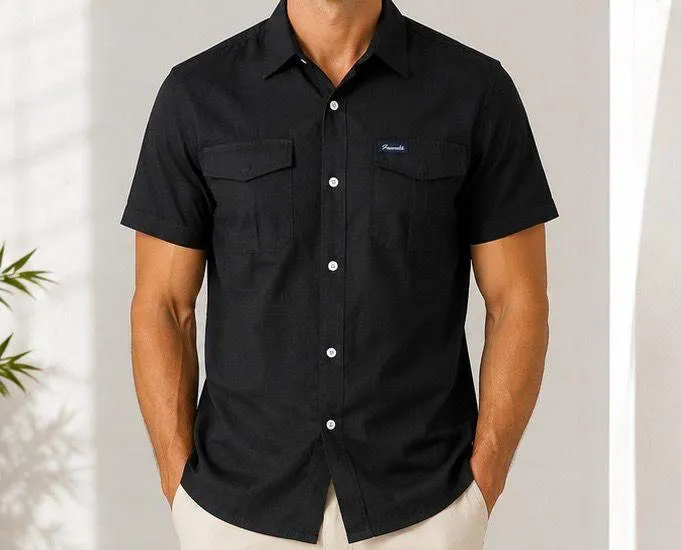 Chemise manches courtes miniature 6