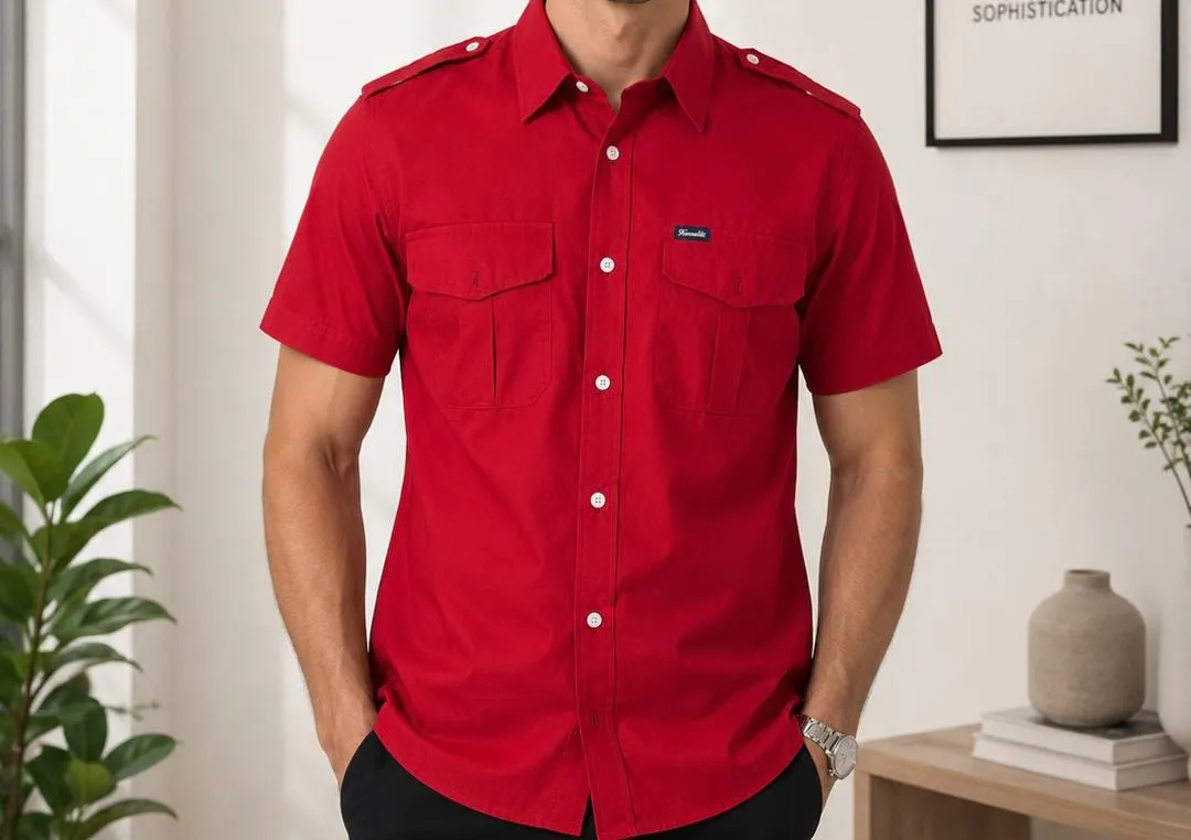 Chemise manches courtes