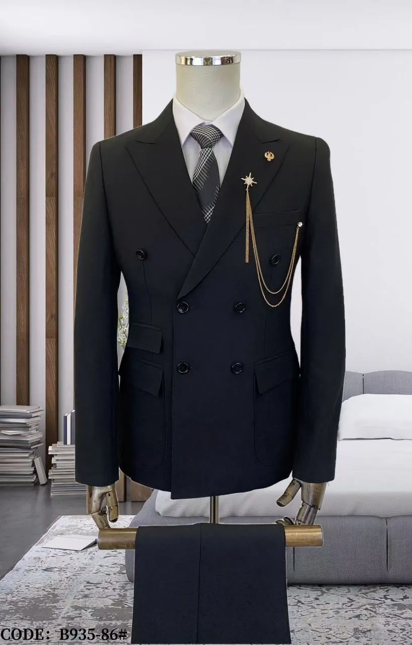 Costume Croisé d'affaires