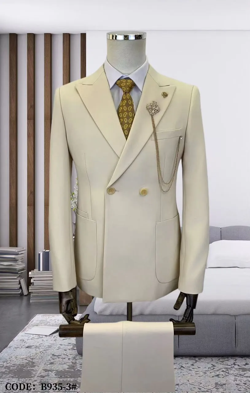 Costume Croisé d'affaires