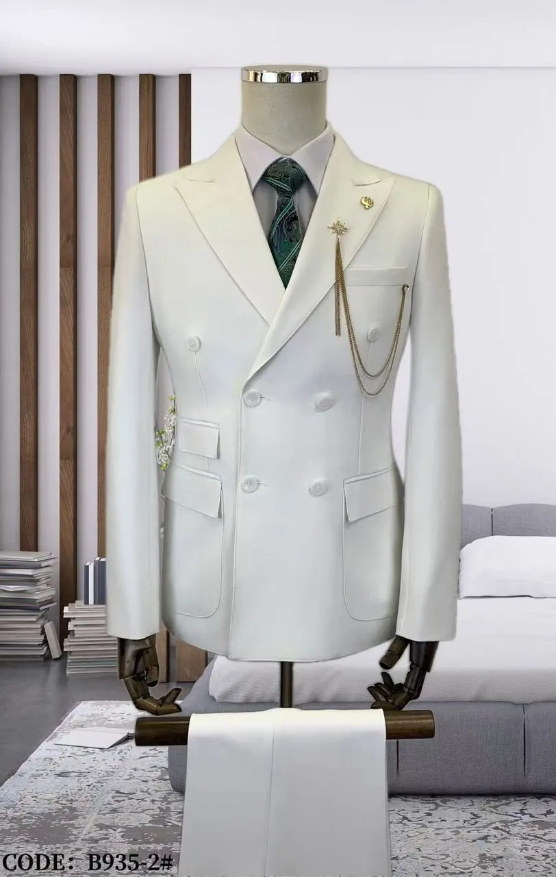 Costume Croisé d'affaires