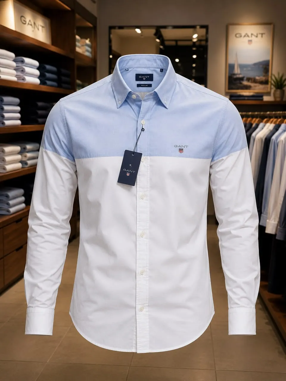 Chemise manches longues