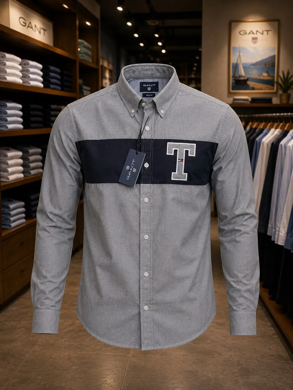 Chemise manches longues