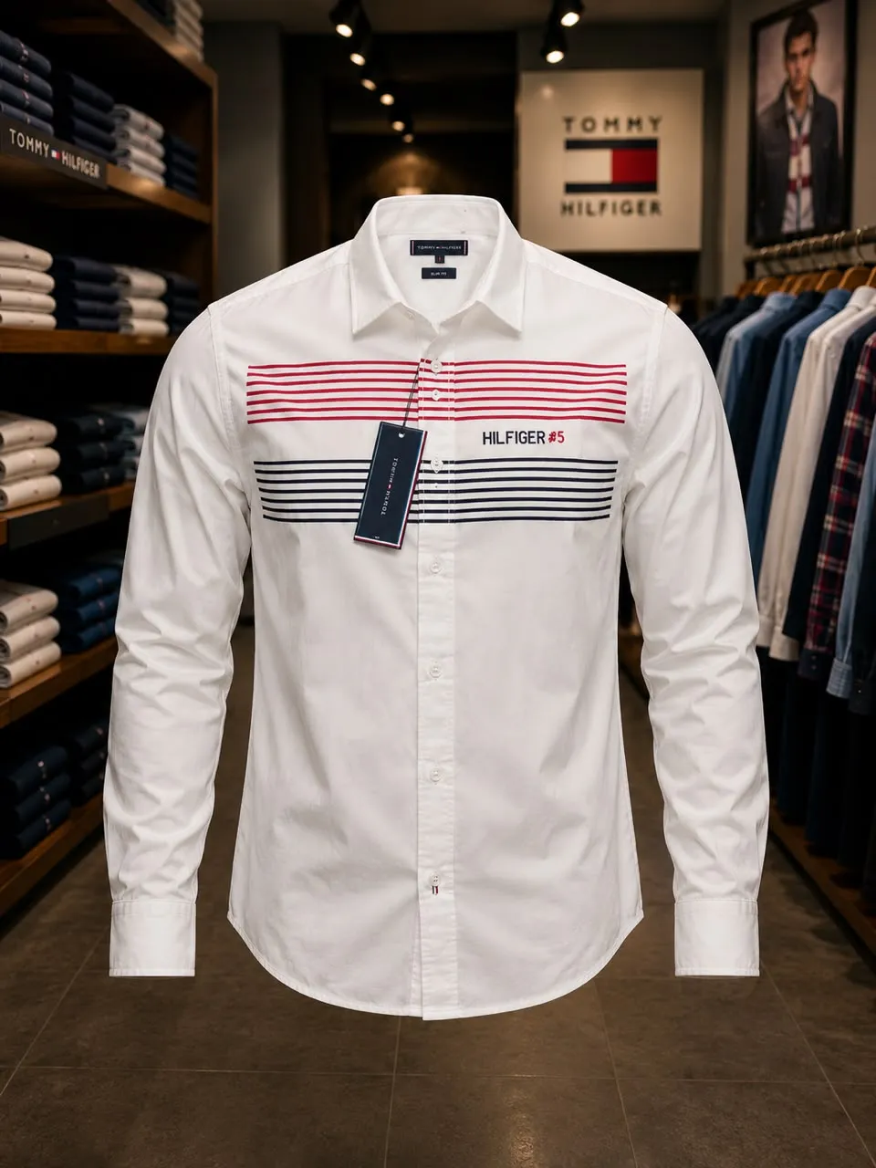 Chemise manches longues